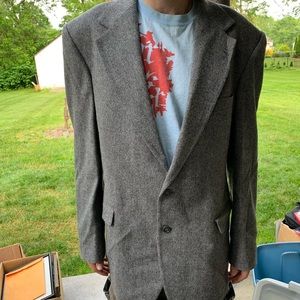 Black/white Tweed Sport Jacket